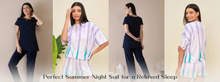 How to Choose the Perfect Summer Night Suit for a Relaxed Sleep?